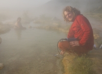 Rupite Thermal Springs. Bulgaria. May 2013